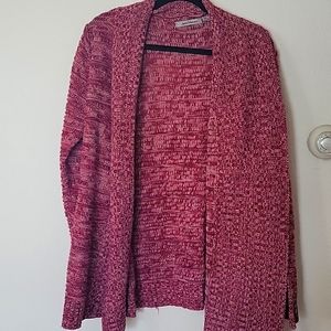 Burgundy cardigan